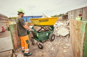 HG präsentiert den vollelektrischen 1-Tonnen High-Tip-Raddumper auf der bauma 2025: Eine effizientere und kostensparende Alternative zu Kettendumpern