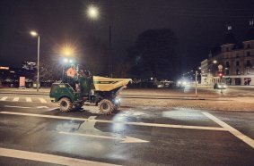 HG präsentiert den vollelektrischen 2-Tonnen-Dumper auf der bauma 2025