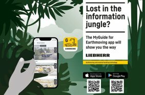 Die neue MyGuide for Earthmoving bündelt alle Informationen und Neuigkeiten aus der Liebherr Erdbewegung und Materialumschlagtechnik in einer App.