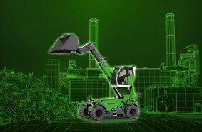Mit dem neuen 6 t Modell 360 G erweitert SENNEBOGEN das eigene Produktportfolio der Teleskoplader um eine Maschine, die perfekt für die Aufgaben in der Industrie geeignet ist.