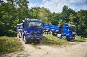 Mercedes-Benz Trucks: Baupower auf jedem Terrain
