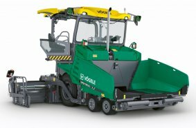 Familienzuwachs: Vögele präsentiert auf der Bauma 2025 den ersten Radfertiger der Strich-5-Generation, den SUPER 1803-5 X-Tier.