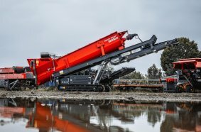 Der wash-bear®-track 190 ist aktuell das Spitzenmodell der innovativen Leichtstoffabscheider.