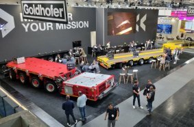 Der PST/ES-E (315) war eines der Highlights der IAA und zog zahlreiche Besucher in seinen Bann.