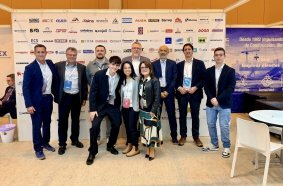 Das Anmopyc-Team und die internationale Pressedelegation