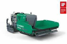 Herausragendes Produktdesign: Der Vögele Fertiger SUPER 800-5 P wurde mit dem iF Design Award 2026 ausgezeichnet.