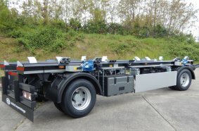 A18 Drehschemelanhänger für Absetzbehälter