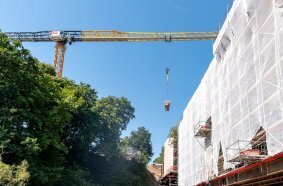70 Meter Reichweite für schwere Lasten.