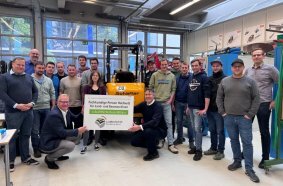 Die Meisterschule am Ostbahnhof in München ist die 31. Hochvolt-Schulungsstätte für die LandBauTechnik in Deutschland.