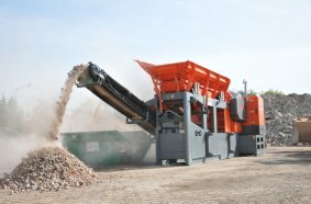 BMD Recycler setzt auf mobile Brech- und Siebanlagen für jede Baustelle