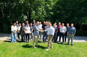 Begrüßung der neuen Mitarbeitenden aus dem Team zamics von Z-Lab in Berlin