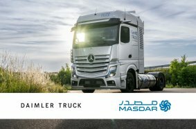 Daimler Truck und Masdar untersuchen Möglichkeiten der Lieferung von grünem Flüssigwasserstoff zur Dekarbonisierung des Straßengüterverkehrs in Europa