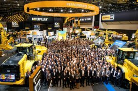 Knapp 750 Mitarbeiterinnen und Mitarbeiter sorgten dafür, den bauma-Besuch für Kunden von Zeppelin und Caterpillar zu einem einzigartigen Erlebnis zu machen.