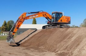 Baggern auf höchstem