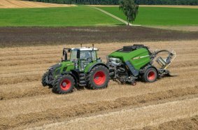 Neue Optionen zur Bindung der Fendt Rotana Rundballenpressen
