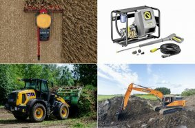 Produktneuheiten im Dezember (DEVELON Bagger, CASE IH Überschriften, Komatsu Lader und mehr)