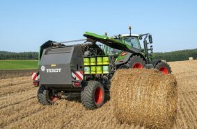 Neue Optionen zur Bindung der Fendt Rotana Rundballenpressen