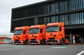 Elektrisch in die Zukunft: Gebrüder Weiss setzt mit 14 eActros 600 neue Maßstäbe im Schwerlastverkehr