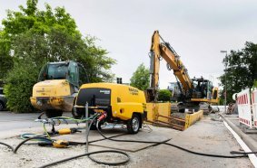 Der M50E ist das Multitalent für den Einsatz auf der Baustelle.