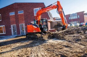 Hitachi- Mini- und Kompaktbagger werden auf der Bauma einen bleibenden Eindruck hinterlassen