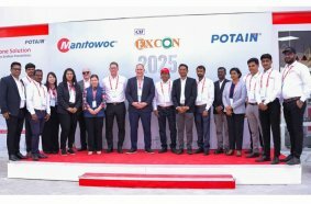 Neuer Potain MCT 105 Topless-Turmdrehkran im Rampenlicht auf der EXCON 2025