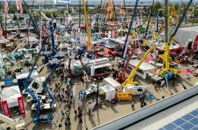 Der Außenbereich der GIS, als sie auf der Piacenza Expo stattfand.