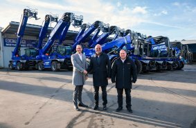 Größter Manitou-Auftrag 2025: BEYER-Mietservice investiert in 58 Teleskopstapler