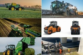 Produktneuheiten im Juni (Wirtgen Asphaltfertiger, Hamm Walzen, John Deere Erntemaschinen, und mehr)