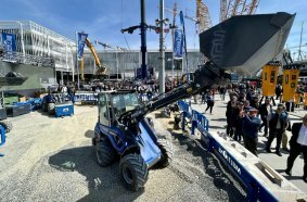 Bei der bauma sind die Multifunktionslader aus dem Hause MultiOne auf enormes Interesse gestoßen.