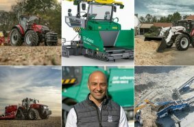Produktneuheiten im Mai (Vögele Asphaltfertiger, Kleemann Screener, Case IH und Steyr Traktoren, und mehr)