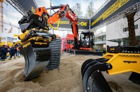 engcon nimmt an der Bauma 2025 in München teil