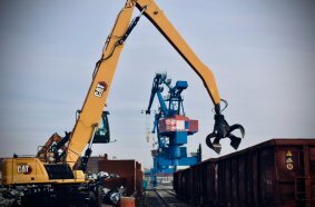 Die Firmengruppe Scholz Recycling setzt auf die neue Maschinengeneration im Umschlag.