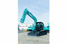 Technischer Sonderpreis für KOBELCO Construction Machinery Europe in der Kategorie Hydraulikbagger für den SK165SRLC