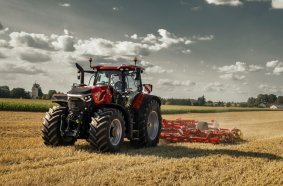 Case IH präsentiert neue Optum-Baureihe mit Plus an Hubraum, Leistung, Komfort und Geschwindigkeit