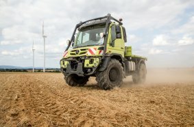Der Unimog für die moderne Landwirtschaft: drei Geräteträger auf der Weltleitmesse Agritechnica