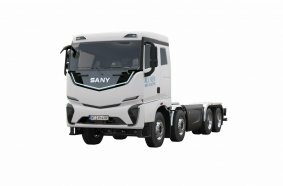 Effizienz trifft Flexibilität – emissionsfrei unterwegs mit dem SANY eTRUCK e435 8x4