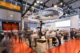 Der Messestand von Crown stieß auf großes Interesse bei Fachbesuchern aus dem In- und Ausland.
