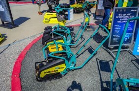 Die elektrischen Ammann-Verdichter, mit Honda- oder mit DeWalt-Antrieb und Akku sorgen für höchste Flexibilität auf der Baustelle.
