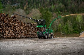 Abbildung 2: Arbeiten mit Hub- und Versatzfunktion auf bis zu 4,5m Augenhöhe