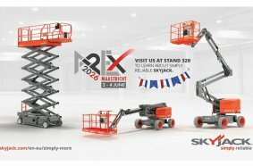 Mit im Gepäck für APEX & IRE 2026: Skyjacks neue Scheren- und Gelenkteleskopbühnen