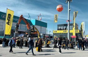 MB Crusher Demo Area auf der bauma 2025
