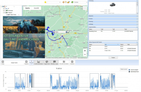 IoT kann unterscheiden: Motorstunden, Produktionsstunden und Aufenthaltsstunden pro Baustelle.