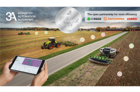 CLAAS, AgXeed und Amazone gründen den ersten Autonomie-Verbund und präsentieren Lösungen für die hochautomatisierte bis autonome Feldarbeit. Bis zur Agritechnica sollen weitere Partner folgen.