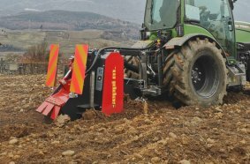 Effiziente Wurzelstockbeseitigung nach der Baumernte mit SEPPI Stubbenfräsen