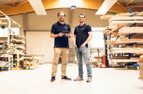 Marvin Fink und Frederik Schmatz, Gründer der Artesa GmbH