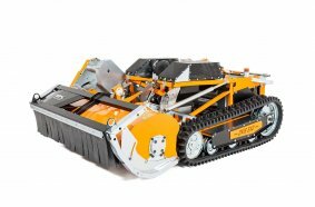 Serienstart des neuen AS 1000 Ovis Evo RC: Ab sofort noch komfortabler steile Hänge mähen