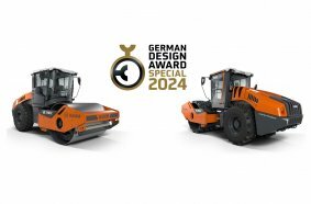 Träger der German Design Award Special Mention: Die 11 bis 25 t schweren Maschinen wurden mit der begehrten Auszeichnung prämiert.