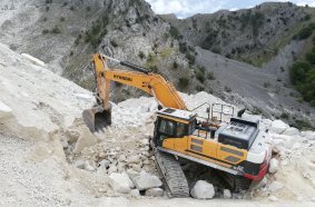 Hyundai-Kettenbagger HX520L