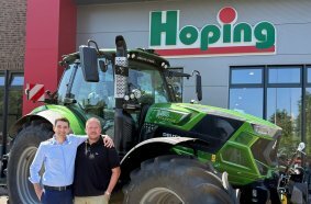 v.l. Alessandro Sapio (COO SAME DEUTZ-FAHR DEUTSCHLAND GmbH) und Clemens Hoping
