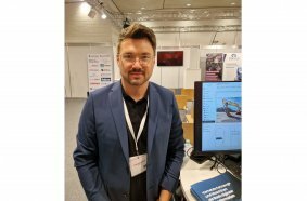 Johannes Stephan, CEO von Modern Drive Technology auf der NordBau 2023